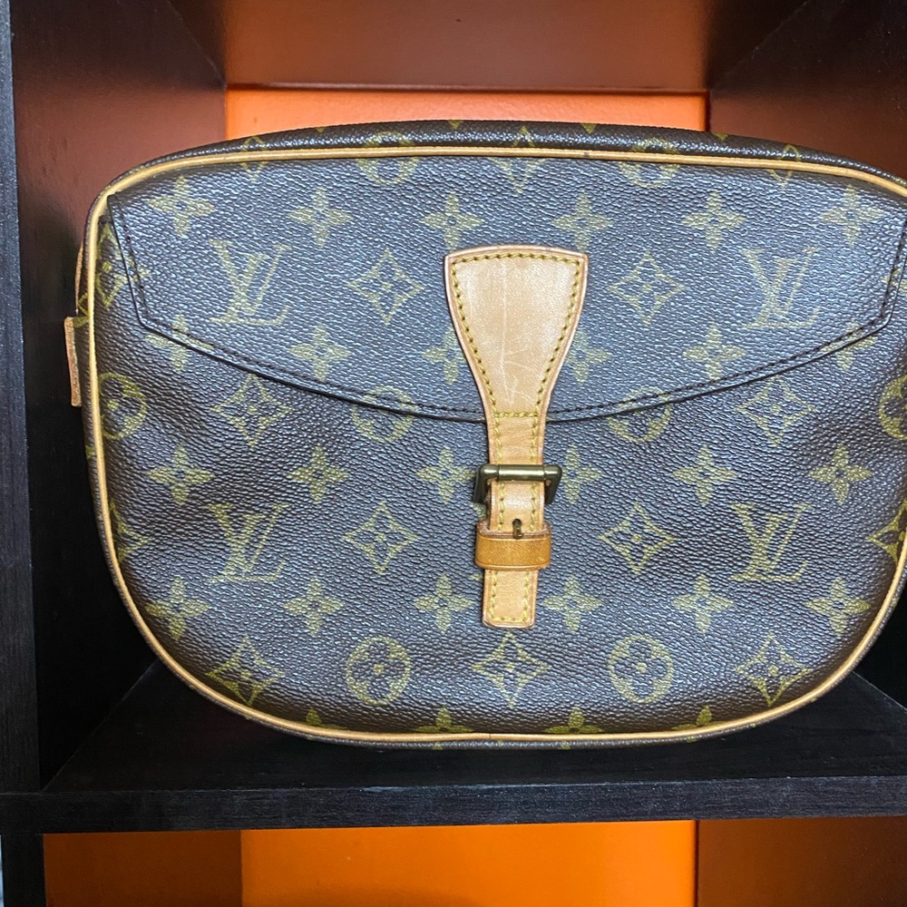 Louis Vuitton Monogram Belt Bag in Brown and Tan